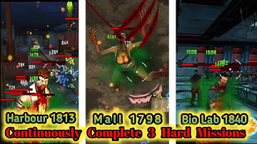 Dead Target: Zombie🧟|| Continuesly Completed 3 Hard Missions 😬|| (1813,1798&1840) || Satan Gaming 🇮🇳