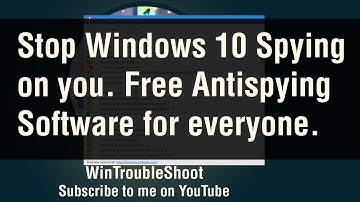 Stop Windows 10 Spying on You - Antispying Software for Windows 10 Shutup10