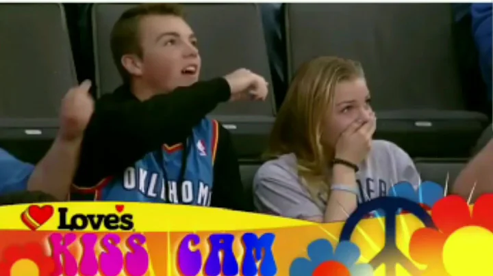 Thunder put brother and sister on kiss cam - DayDayNews