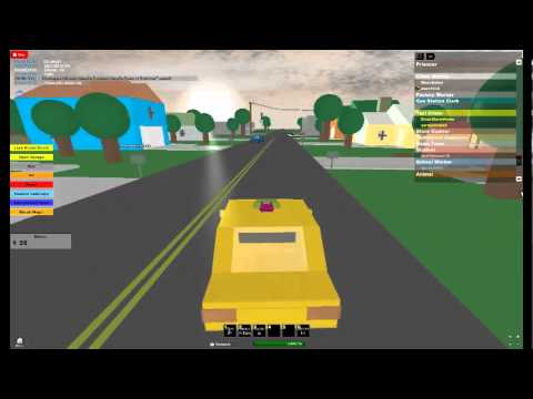 Roblox City Of Robloxia Part 1 Taxi Driver Youtube - town of robloxia roblox game
