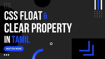 CSS Float & Clear property tutorial in tamil | #csstutorialtamil  #creativecodeofficial
