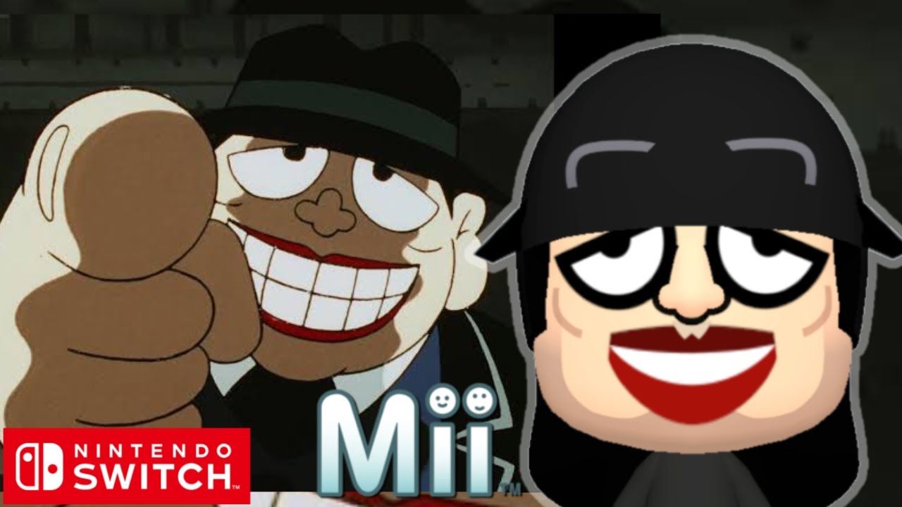 笑ゥせぇるすまん】喪黒福造 Mii作り方【Nintendo Switch】 - YouTube