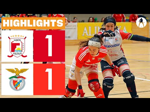 Telecable Gijón vs Benfica (1-1) | HIGHLIGHTS CHAMPIONS LEAGUE