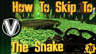 Fallout 76 | How To Skip To Snake Solo *Best Snake Farm* (Fallout 76 Glitches)