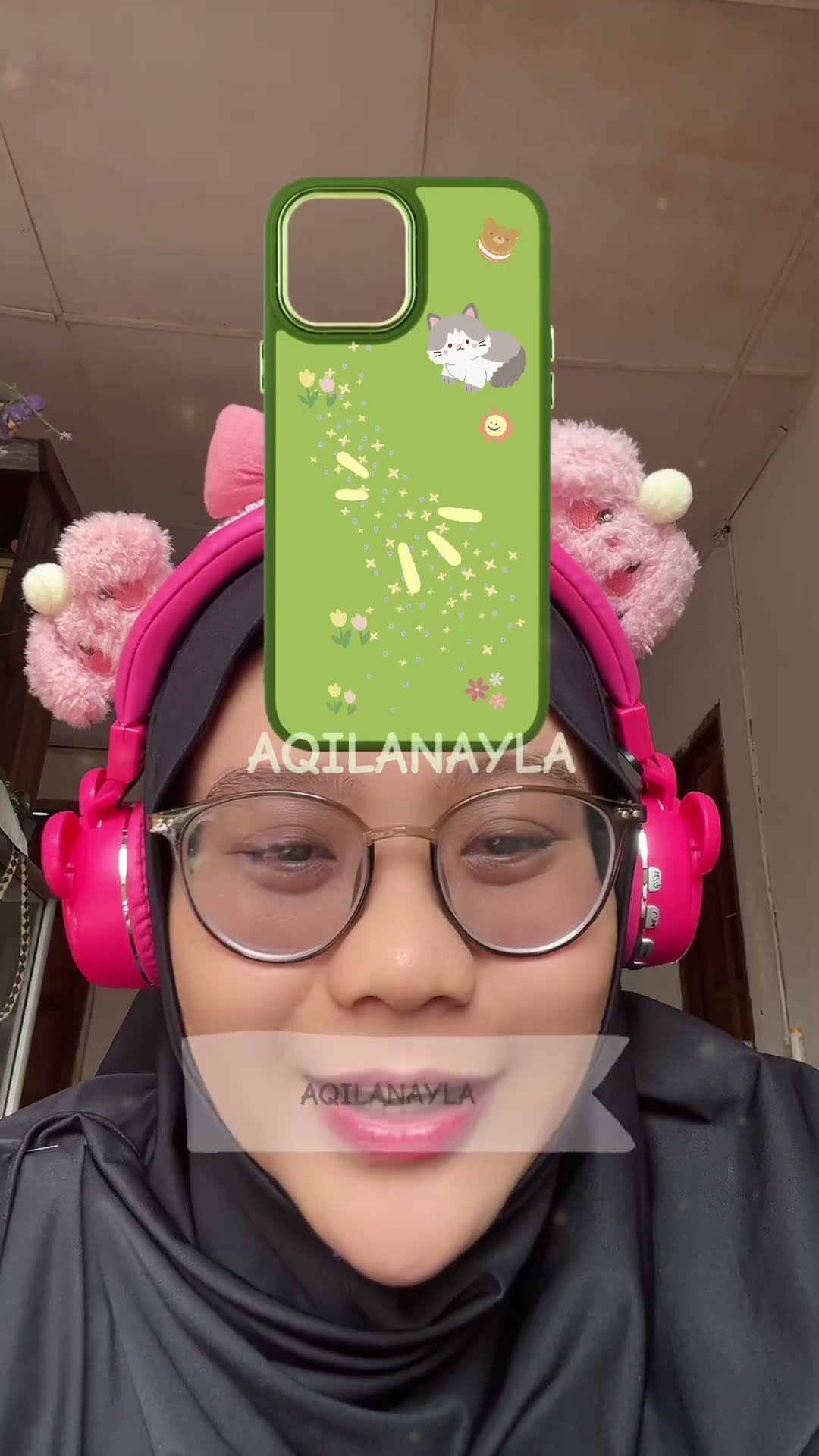 BIKIN CASE HAPE NAMA AQILA