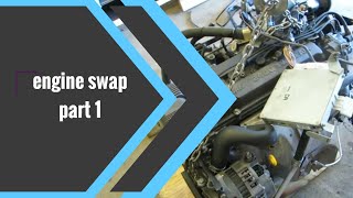 Nissan Altima engine swap part 1