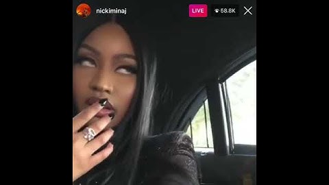 BARBIE DREAMS (ROMAN VERSE) NICKI MINAJ IG LIVE