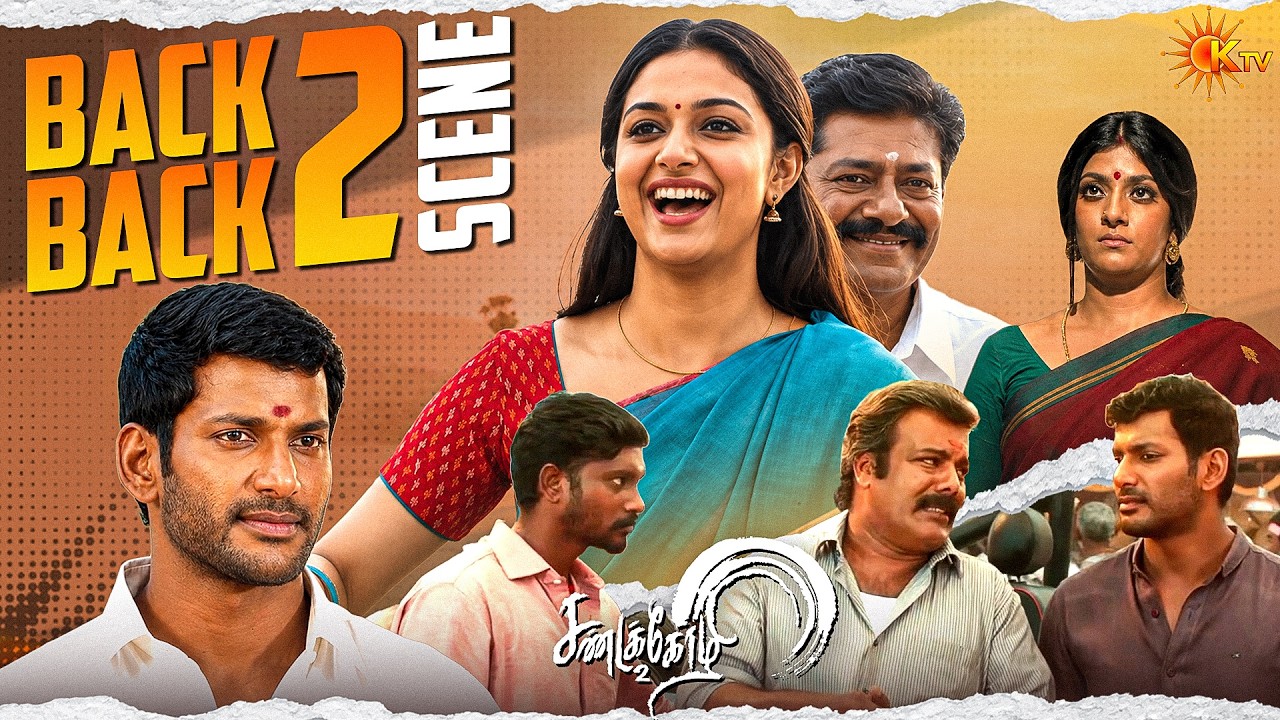 Sandakozhi 2 Movie Back to Back Scenes | Vishal | Keerthy Suresh | Varalaxmi Sarathkumar | K TV