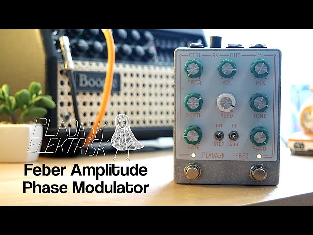 ギター Pladask Elektrisk Feber Pladask Elektrisk Feber Amplitude/Phase Modulator - YouTube