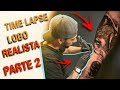 TIME LAPSE LOBO REALISTA (  PARTE 2 ) COMO TATUAR LOBO