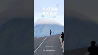 Jalan lingkar sumbing, Jawa tengah 🍃🥰 #nature #travel #shortvideo
