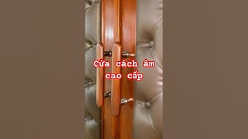 Xưởng sản xuất cửa gỗ cách âm cao cấp. Cửa gỗ cách âm bọc nệm. Gia Trường An #cuacacham #cuacaocap