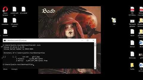 Steganography:  Hide any file inside an image. Private | Secret | Safe | CMD | Windows 10