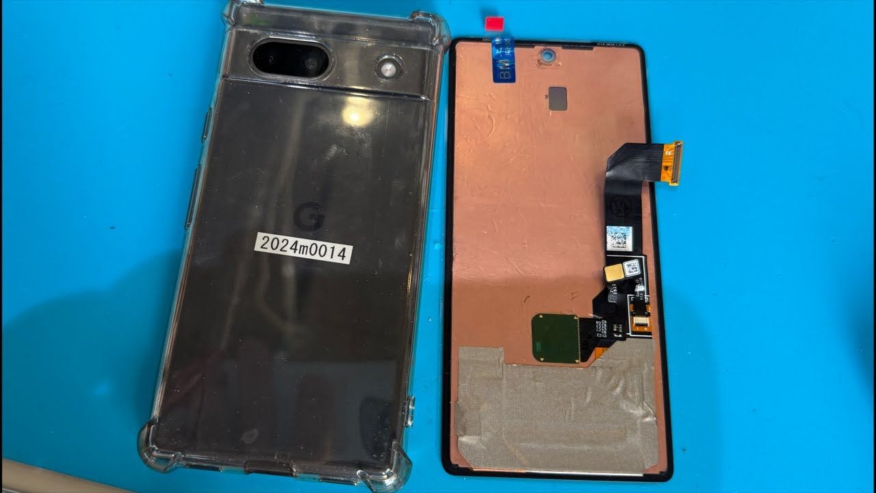 Google Pixel 7a ディスプレイ真っ暗交換修理で直るか？