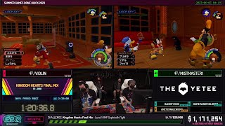 Kingdom Hearts Final Mix Any% (Proud) by Violin and MistMaster1 - SGDQ 2023