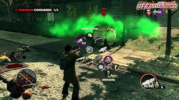 Saints Row The Third 1080p Walkthrough Part 33: Zombie Attack 2