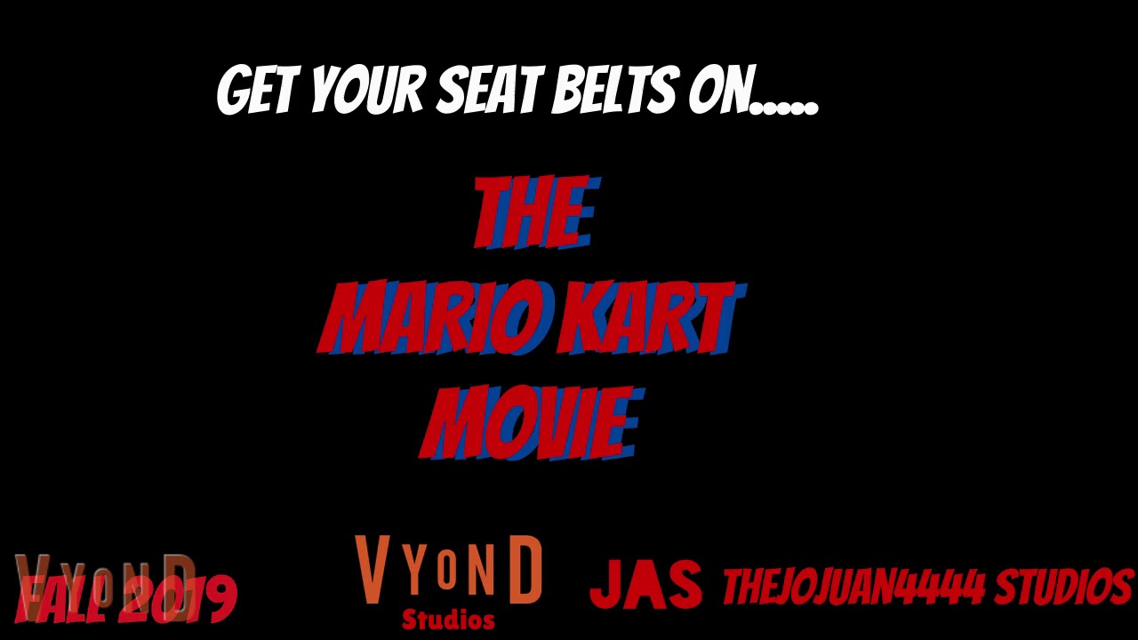 The Mario Kart Movie Teaser Poster YouTube