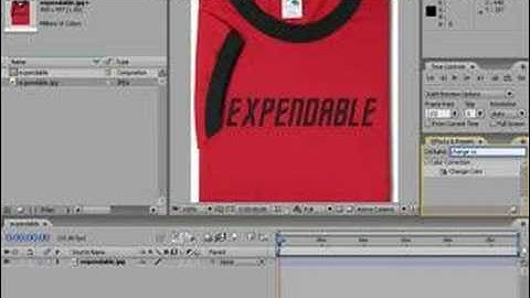 After Effects - Color Change