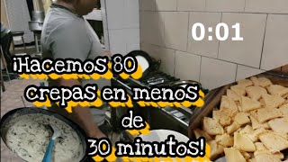 Cómo hacer masa de crepas