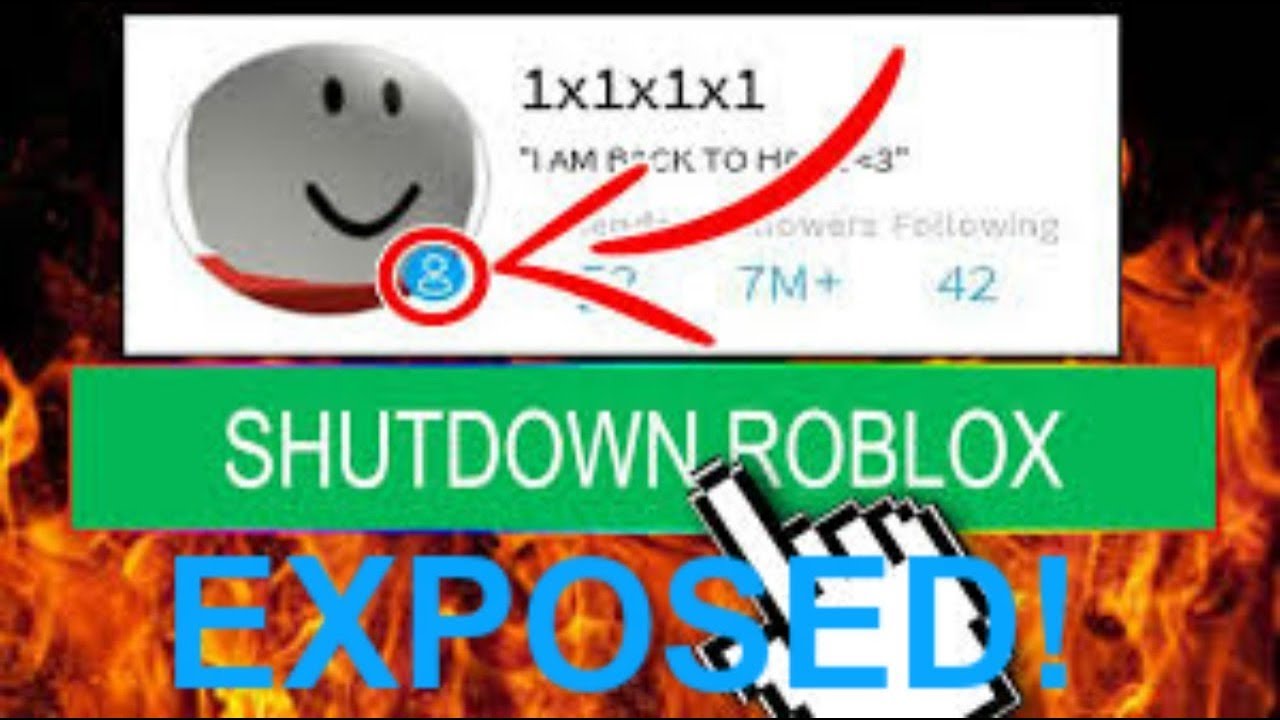 Who Is 1x1x1x1 Roblox Myth Exposed Youtube - 1x1x1x1 roblox music