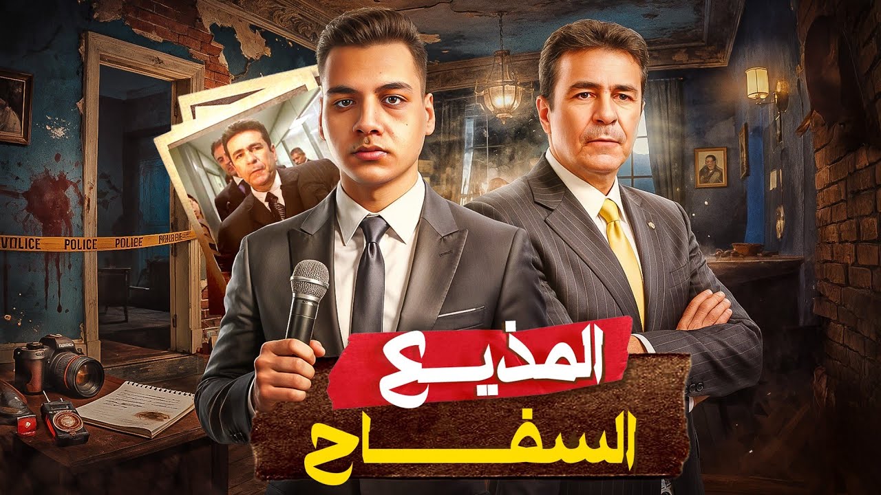 مذيع جرايم بدرجه سفاح - يقتل القتيل ويعمل منه سبق صحفي