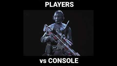 WARZONE PC Players vs Console