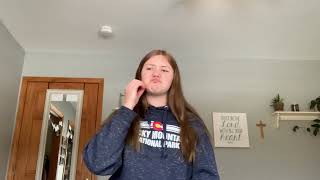 ASL 102 Week 7 Video Assignment pg 183