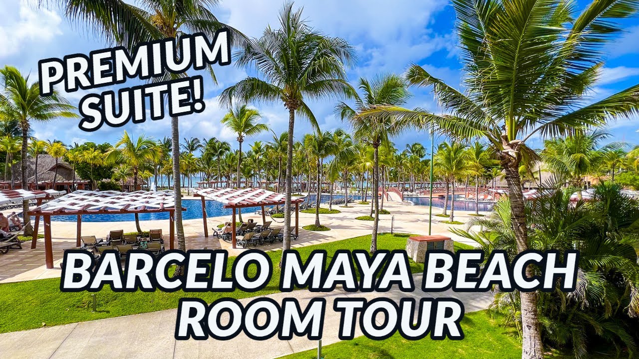 barcelo maya beach room tour