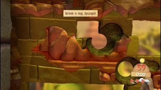 Worms Battlegrounds - Adam's Harpoon Fail