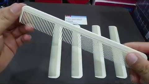 Lược Cắt Tóc 007 A02, Lược Cắt Tóc Nam Nữ 007 Hàng Chính Hãng.