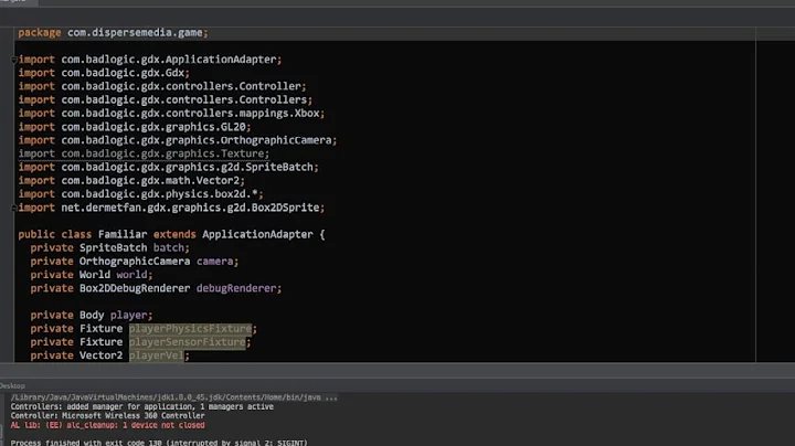 Familiar: Game Programming with libGDX, Part 3