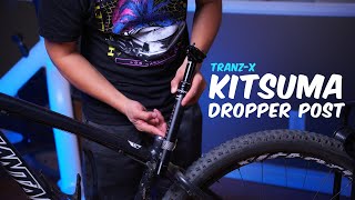 Tranz-X Kitsuma Dropper Post with Lever - How to Install Instructions MTB