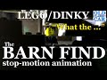 The Lego &amp; Dinky toys &quot;BARN FIND&quot; classic car animation (HJ, 12 yrs)
