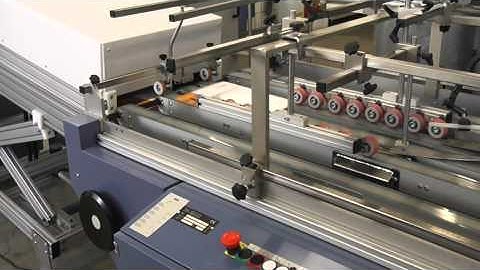 BSR 550 Servo • Inline production of presentation folders