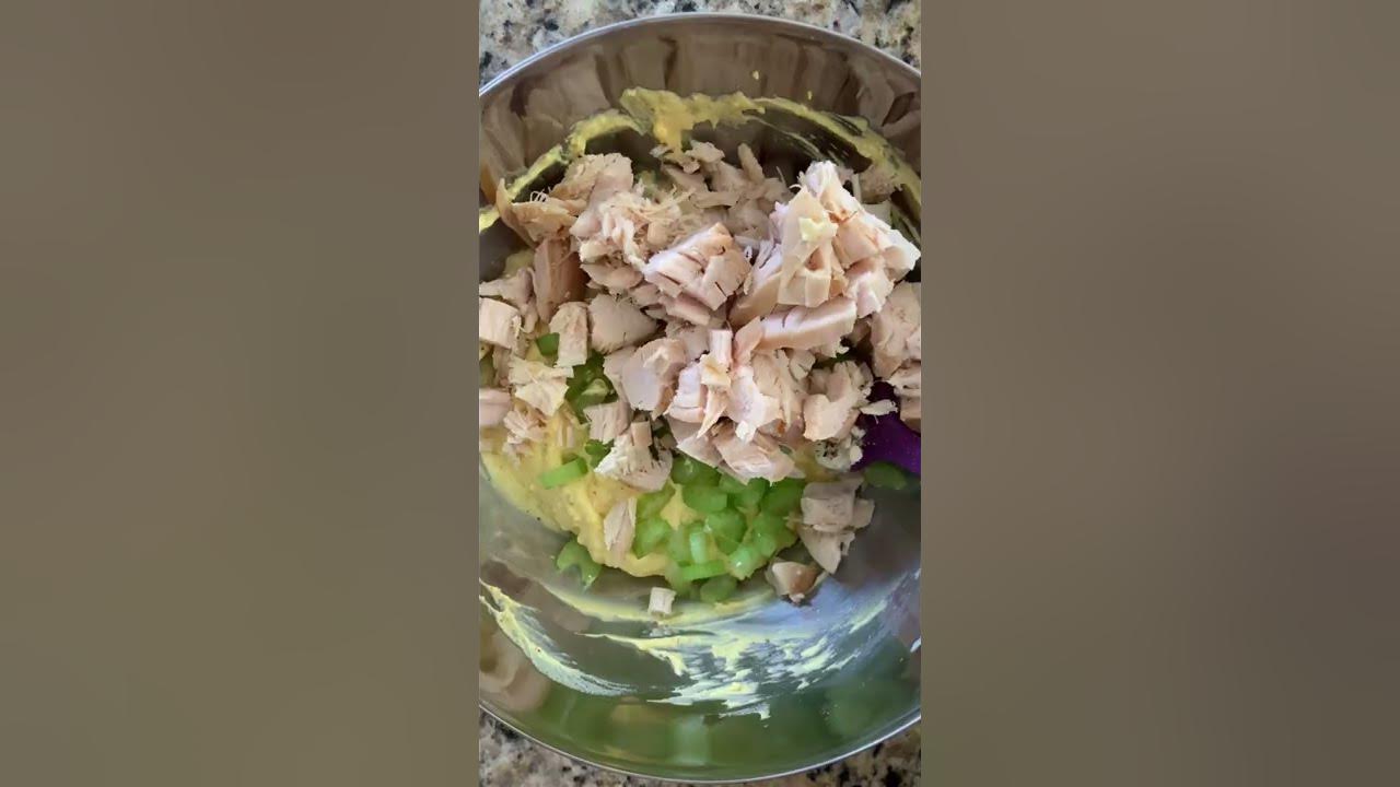 My Easy Deviled Eggs Chicken Salad YouTube