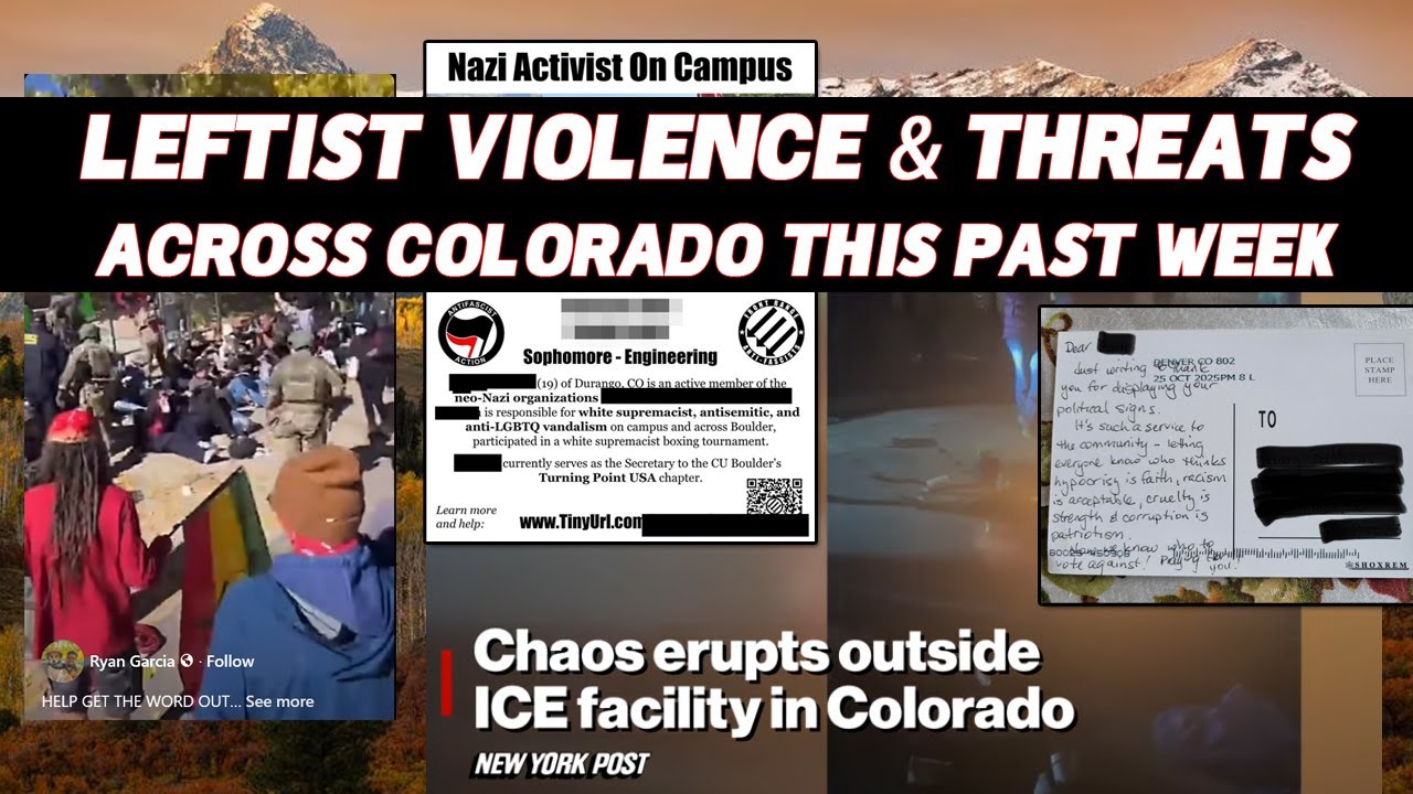 Политическое безумие в Колорадо! Угрозы и нападения по всему штату! Брумфилд, Боулдер и Дуранго