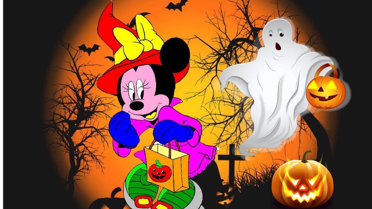 Coloring Pages Disney Halloween : Disney halloween coloring pages disney mickey mouse and minnie Coloring Pages Disney Halloween : Disney halloween coloring pages disney mickey mouse and minnie