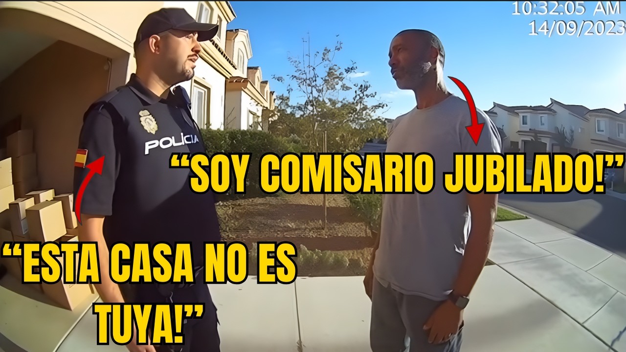 Policía Acusa de Okupa a Hombre Negro – Resulta Ser EX COMISARIO, Demanda 2M€