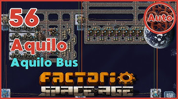 Aquilo Bus Setup & Rocket Fuel | Factorio Space Age | #56