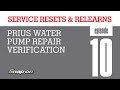 Service Resets &amp; Relearns: Prius Water Pump Replacement | Snap-on