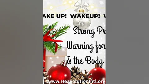 Prophetic Word: stern warning for leaders and hypo...