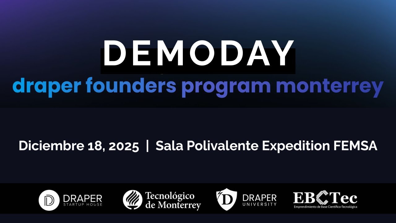 Draper Founders Program DemoDay. Diciembre 2025.