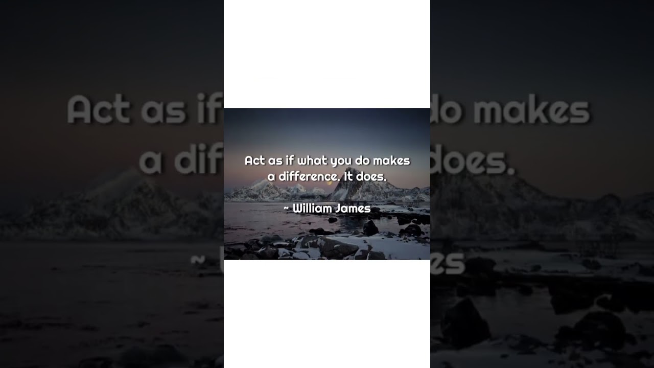 William James Quotes