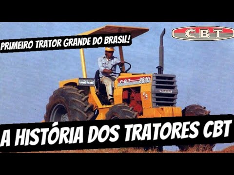 A história dos TRATORES CBT - o PRIMEIRO trator de grande porte do BRASIL!