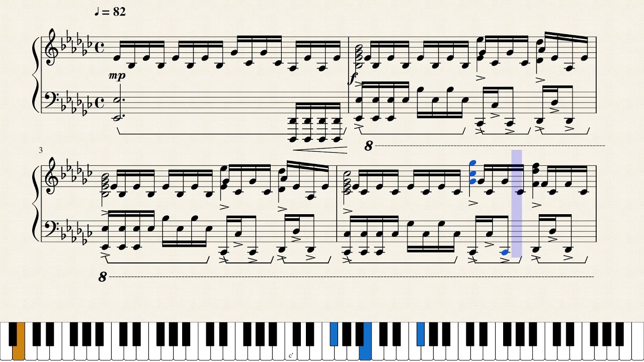 Avatar The Last Airbender Main Theme Piano