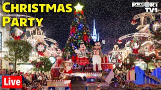 Live Mickeys Very Merry Christmas Party At Magic Kingdom- Walt Disney World Live Stream