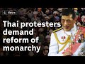 Thailand protesters demand investigation into king