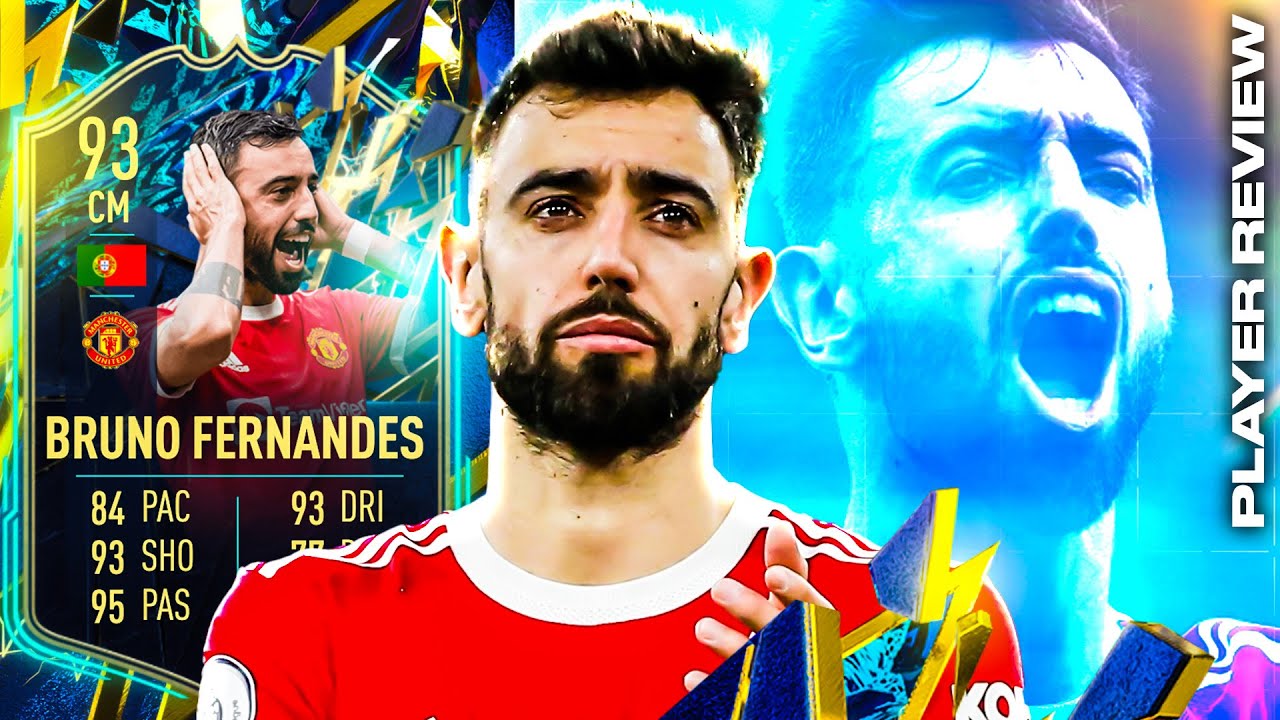 93 BRUNO FERNANDES PLAYER REVIEW - FIFA 22 Ultimate Team