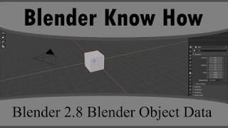 Blender 2 8 Pulling Object Data In Python Youtube Blender 2 8 Pulling Object Data In Python Youtube