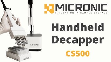Micronic Screw Cap Recapper CS500